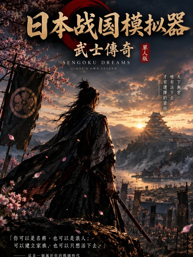 日本战国·天下野望｜乱世人生模拟器 封面